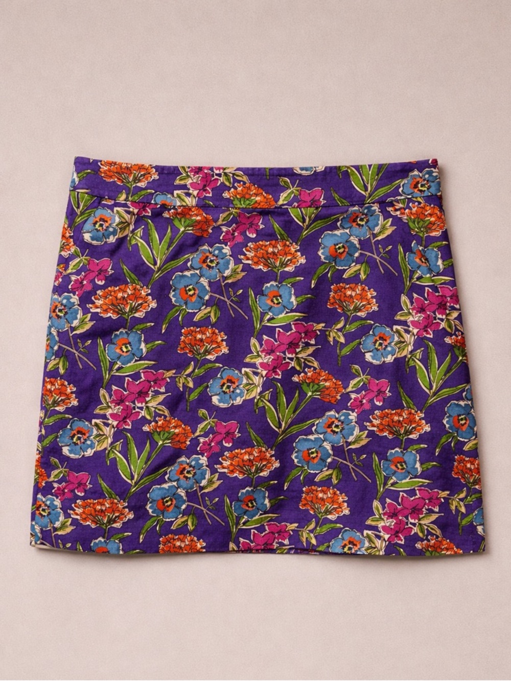 Ralph Lauren Golf Floral Purple Skort Size 4 Built In Shorts Tennis Golf Skirt
